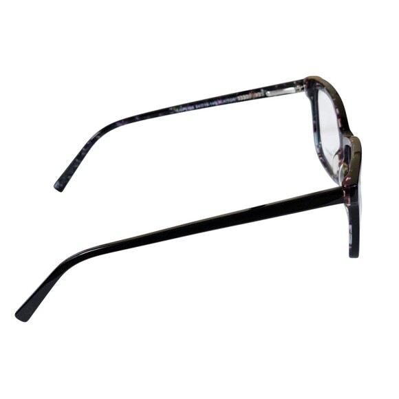 GIANNI PO WOMEN'S EYEGLASSES GP6 106 54-15 140 Blk/ Purple Tort NWT DEMO LENSES - Picture 4 of 16